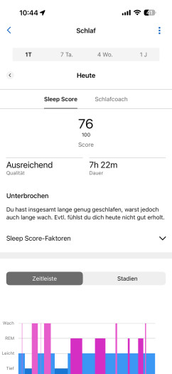 Garmin Connect: Einfach zu editieren und übersichtlich. (Bild: Garmin / Screenshot: Golem)